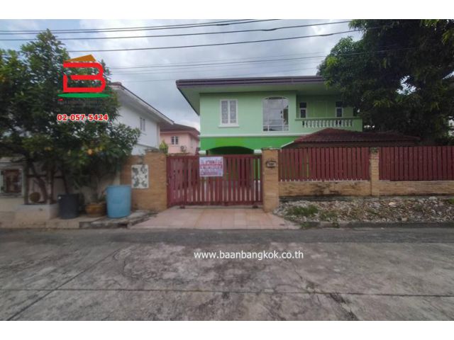 บ้านเดี่ยว หมู่บ้าน คาซาลีน่า 2 เนื้อที่ 52.5 ตรว. ถนนนิมิตใหม่ เขตมีนบุรี