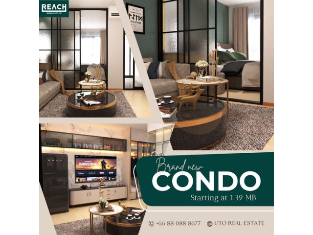 Your Affordable Urban Escape Awaits Welcome to Reach Sukhumvit 107 – just 1.4 km from BTS Bearing