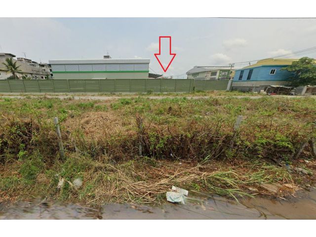 ที่ดินสุขสวัสดิ์ ต.บางจาก อ.พระประแดง จ.สมุทรปราการ เนื้อที่ 3 งาน 86 ตรว