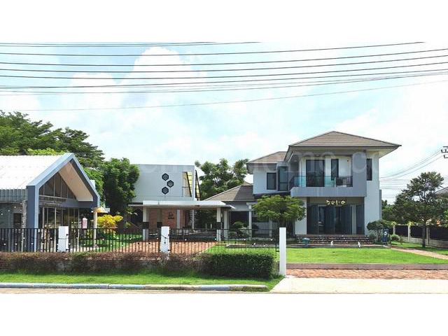 บ้านเดี่ยว เดอะ แกรนด์ ริเวอร์ สุวรรณภูมิ หลังมุม แปลงใหญ่