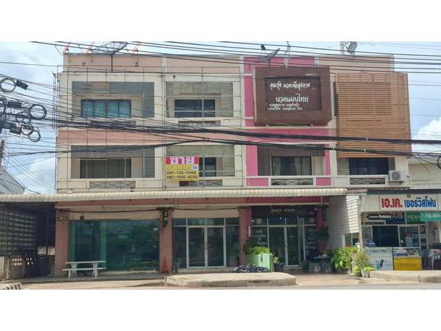 ขายด่วนอาคารพาณิชย์ 80วา ติดเคี้ยงซุปเปอร์มาร์เก็ต ถ.เหล่านาดี ขอ