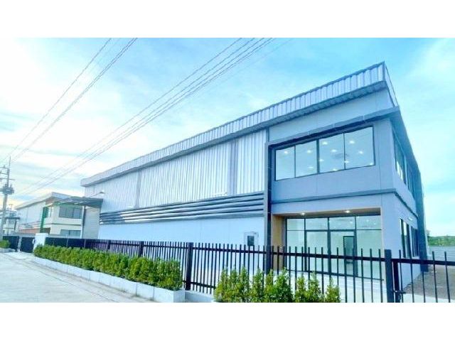 เช่าโรงงาน 2 ช้น พื้นที่สีม่วงเข้ม ใบรง.4  1,350 ตร.ม. ลำลูกกาคลอ