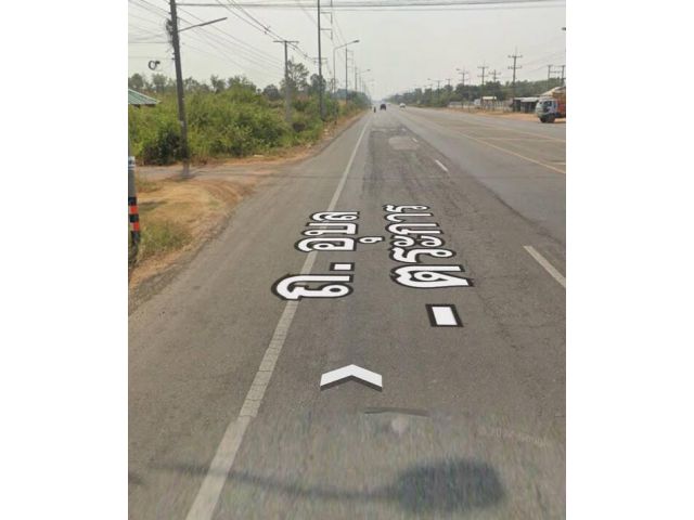 ขายที่ดินแปลงสวยติดถนนใหญ่ ตระการพืชผล-อุบลราชธานี (ทล.2050)