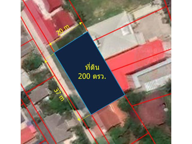 L152 ขายที่ดิน 200 ตรว. หลัง ม.แม่โจ้ ป่าไผ่ สันทราย เชียงใหม่