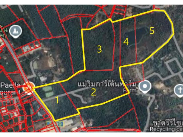 L153-ขายที่ดิน 76 ไร่ ต.ริมเหนือ อ.แม่ริม จ.เชียงใหม่