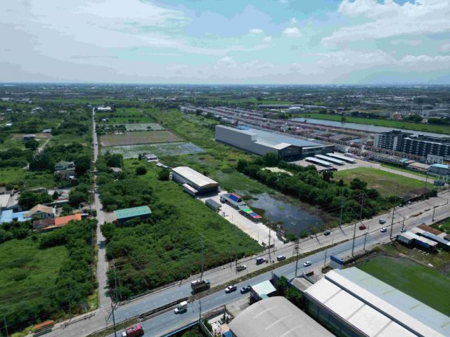 ขายที่ดิน เนื้อที่ 46-2-91.0 ไร่ ติดถนนบางกรวย-ไทรน้อย จังหวัดนนทบุรี