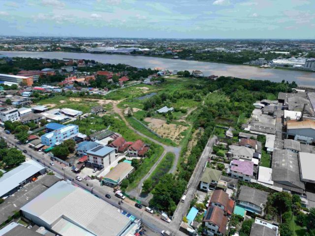 ขายที่ดิน เนื้อที่ 24-3-36.0 ไร่ ติดซอยสุขาประชาสรรค์ 2 จังหวัดนนทบุรี