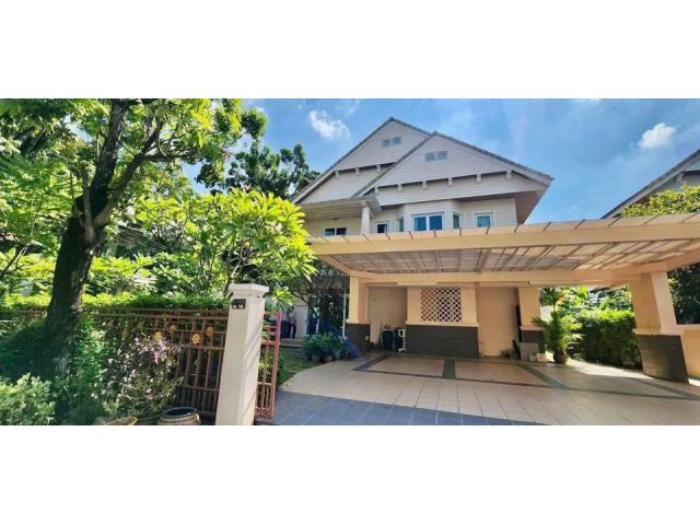 ขาย บ้านเดี่ยว หมู่บ้านพัฒนาการ สไตล์ Eniglish 2ชั้น  ถ. พัฒนาการ ซอย 30(หน้าหมู่บ้านปัญญา)