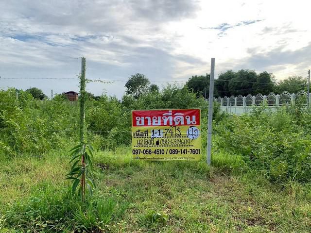 ขายที่ดิน 1-1-74 ไร่ ใกล้ศูนย์ศิลปาชีพบางไทรฯ ติดแม่น้ำเจ้าพระยา