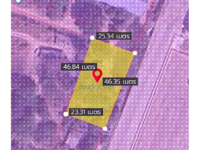ขายที่ดินหนองขามสีม่วงลาย 278 ตรว. หลังนิคมปิ่นทอง2 ใกล้ถนนเส้น331-1กม. อ.ศรีราชา ชลบุรี