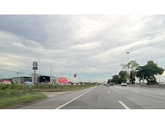 ขายที่ดิน 4 ไร่ หน้ากว้าง 105 เมตร ติดถนนสายเอเชีย ตรงข้ามนิคมไฮเทคบางปะอิน