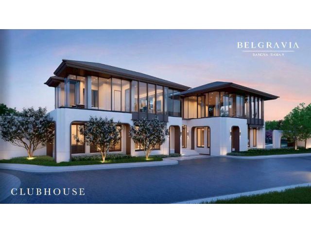 BELGRAVIA บางนา – พระราม 9 | คฤหาสน์หรู พร้อม POOL VILLA สไตล์ Modern British Luxury ที่สุดของความเป็นส่วนตัว