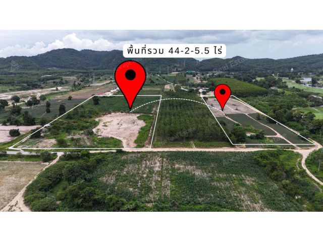 ที่ดินสวยบรรยากาศดี ราคาไม่แรง นิคมพัฒนา ระยอง 44-2-5.5 ไร่
