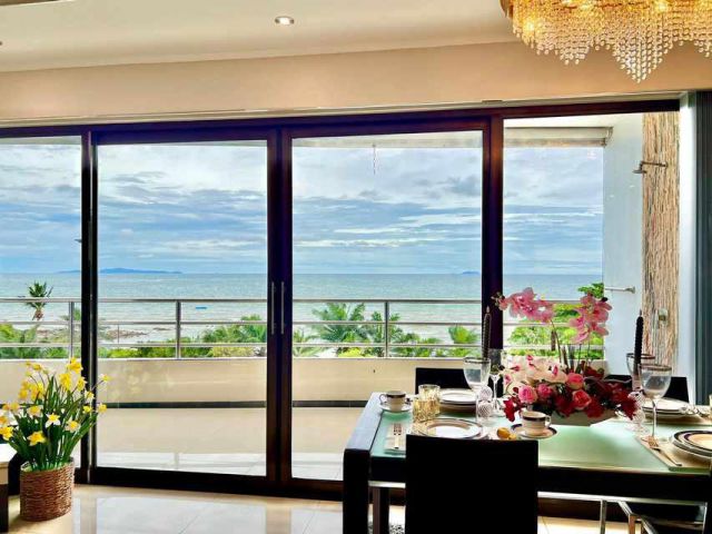 C1055 ให้เช่าคอนโด View Talay 3 ห้องมุม เห็นทะเลวิวพาโนราม่า