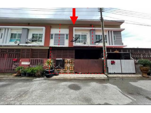 ขายทาวน์เฮ้าส์หมู่บ้านตะวันฉายแลนด์ บางวัว บางปะกง จังหวัดฉะเชิงเ