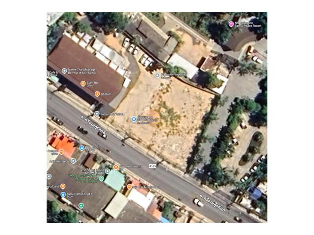 Commercial Land for Long Term Lease  Bo Phut, Koh Samui