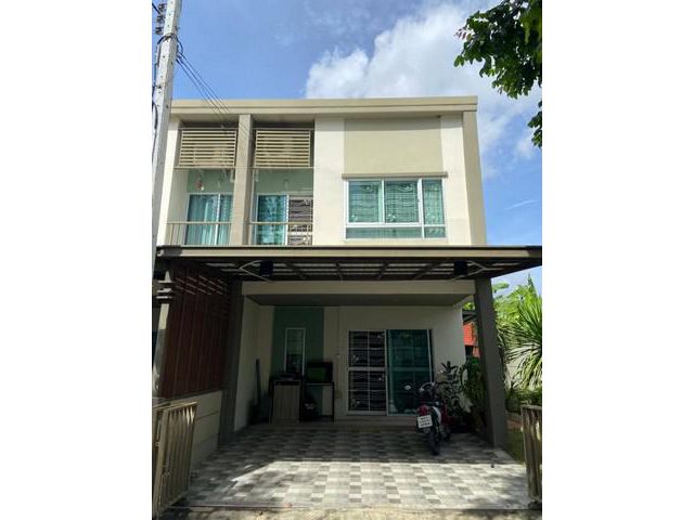 ขาย ทาวน์เฮ้าส์ 2ชั้น 26.6 ตร.ว.หลังมุม น่าอยู่ บ้านลุมพินีทาวน์ว