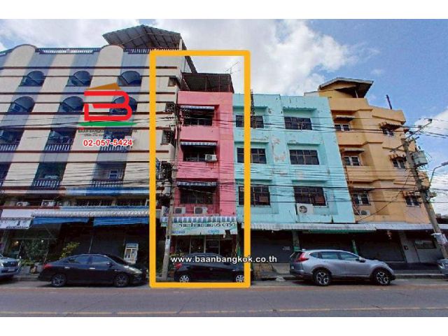 อาคารพาณิชย์ ประชานิเวศน์ 3 ซอย 21 เนื้อที่ 12.5 ตร.ว ตำบลท่าทราย อำเภอเมืองนนทบุรี จังหวัดนนทบุรี