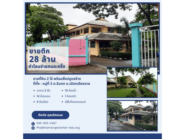 ขายที่ดินพร้อมสิ่งปลูกสร้าง