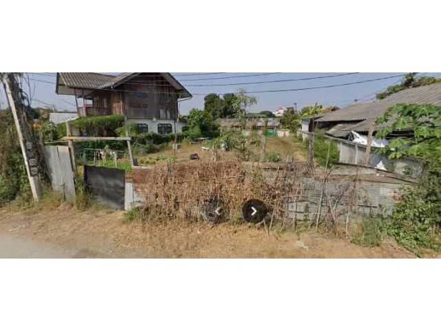 ขายที่ดินตำบลแช่ช้างสันกำแพงล้อมรั้วเรียบร้อยพร้อมโอน