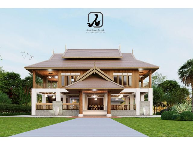 บ้าน ออกแบบบ้าน รับเหมาก่อสร้างบ้าน เชียงราย