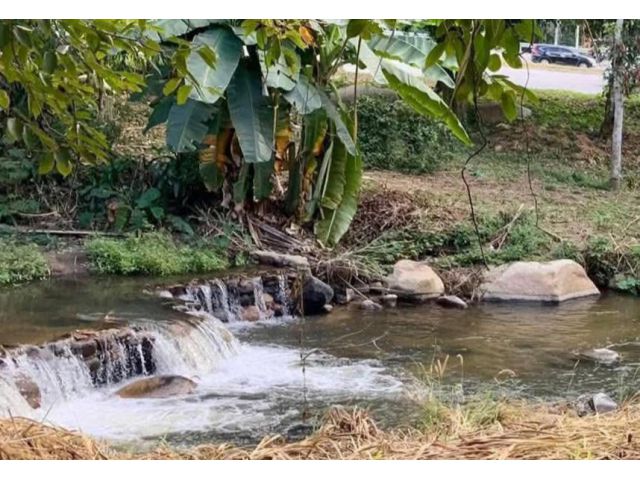ขายที่ดินติดลำธารน้ำใกล้ปางแฟนดอยสะเก็ตโฉนดพร้อมโอน