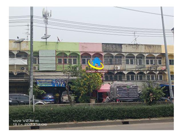 ขายตึกแถวพร้อมคนเช่า ติดถนนสุขสวัสดิ์ ใกล้วัดแค วัดใหญ่ ในคลองบางปลากด พระสมุทรเจดีย์ ใกล้วงแหวนกาญจนา