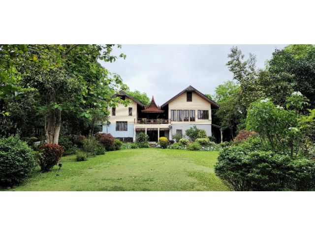 Villa khao yai for sale ขายบ้านพักตากอากาศเขาใหญ่ 3 ไร่ อยู่เส้นธนะรัชต์ ท่าช้างบ้านไร่ หมูสี บ้านสวยพร้อมสวนขนาดใหญ่ ใก