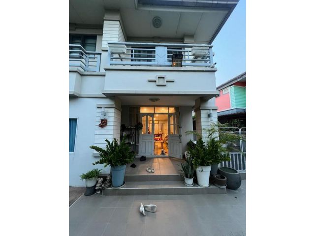 P978 ขายบ้านเดี่ยว 2 ชั้น หมู่บ้าน วิลล่ารามอินทรา ซอยสยามธรณี