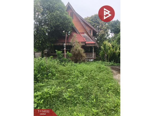 ขายที่ดินพร้อมสิ่งปลูกสร้าง เนื้อที่ 3 งาน 5 ตร.วา อัมพวา สมุทรสงคราม