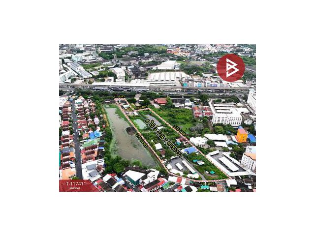 ขายที่ดิน เนื้อที่ 8 ไร่ 3 งาน 7.6 ตร.วา ท้ายบ้าน สมุทรปราการ