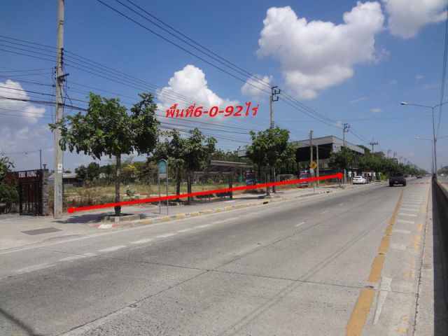 ที่ดินถนนใหญ่เลียบวารี(คู้ขวา)หนองจอกพื้นที่ 6-0-92ไร่ ลึกสุดคลองแสนแสบใก้ลแยกเชื่อมสัมพันธ์ ห้างแม็คโคร,บิ๊กซี ม.มหานคร