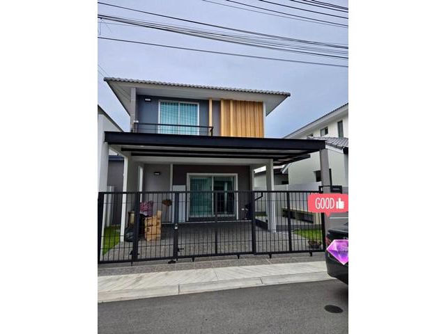 ขายบ้านเดี่ยว หมู่บ้านไลฟ อิน เดอะ การ์เด้น โรงโป๊ะ-มอเตอร์เวย์