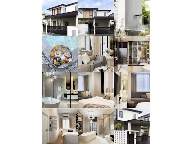 บ้านพูลวิลล่า 2 ชั้น รีโนเวทใหม่ในสไตล์ Modern Luxury ใกล้สถานทูตอเมริกาและโรงเรียนนานาชาติหลายแห่งในเชียงใหม่