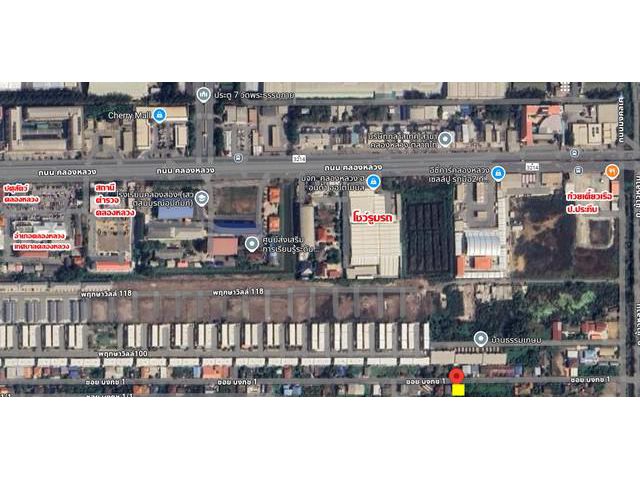ถูกมาก ที่ดินในชุมชน 50ตรว.ซอยบงกช1 ใกล้ถนนคลองหลวง500ม.คลอง2คลอง