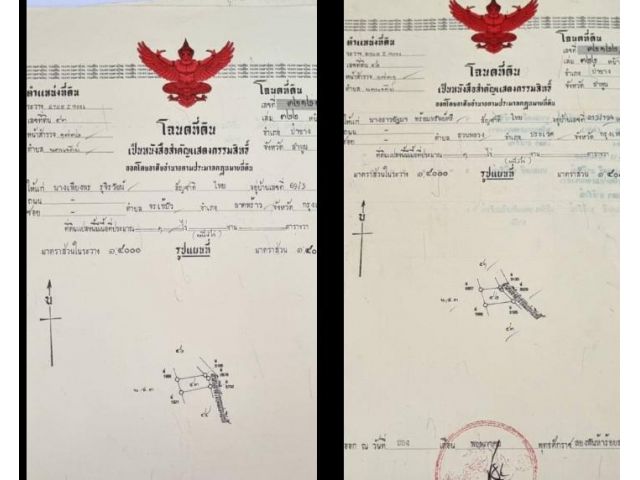 1ไร่2แปลงติดกัน ขายไร่ละ280000บาทลำพูนเจ้าของขายเอง