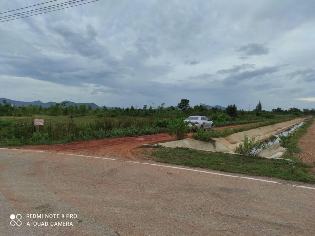 ขายที่ดิน 60 ไร่ ราคาถูกติดคลองชลประทาน