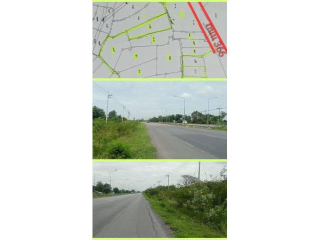 ขายที่ดิน 200 ไร่ติดถนนเลี่ยงเมืองลพบุรี