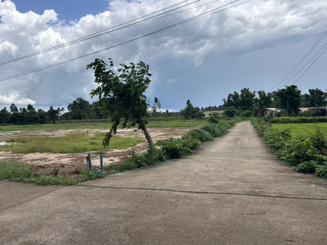 ขายที่นา ที่สวนปราจีน เนื้อที่ 3 ไร่ 38 ตารางวา ใกล้ถนนสี่เลนท์เส้น 33 ประมาณ 800 เมตร