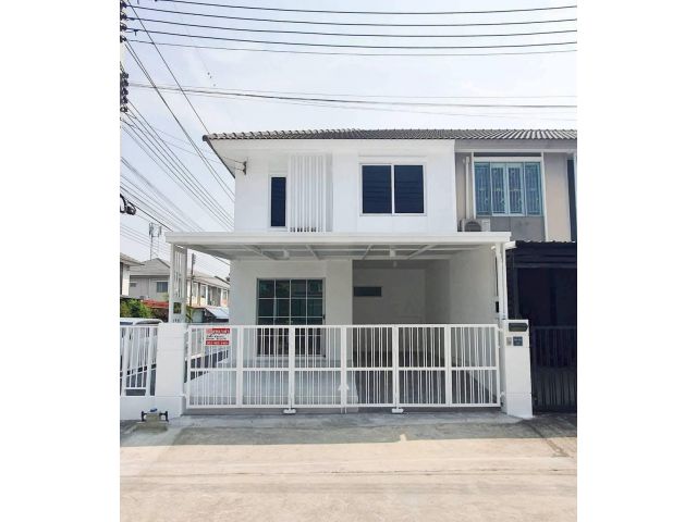 ขายบ้านสวย หมู่บ้านพฤกษาวิลล์90 รังสิต คลองเปรม พร้อมอยู่ ใกล้ Workpoint