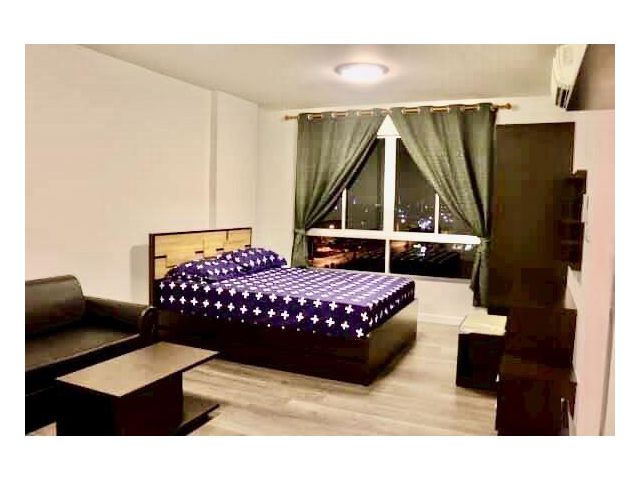 ️ขายคอนโด D Condo Campus Resort Bangna ชั้น 6 อาคาร B ขนาด 30 ตร.ม. ตกแต่งครบ พร้อมเฟอร์นิเจอร์และเครื่องใช้ไฟฟ้า
