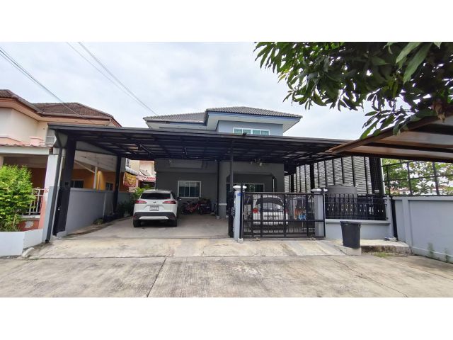 ขายหรือให้เช่า บ้านเดี่ยว 2 ชั้น 60 ตรว. ม.แพรมาพรเพลส คลองสี่ 4 นอน 3 น้ำ ต่อเดิมใหม่ทั้งหลัง