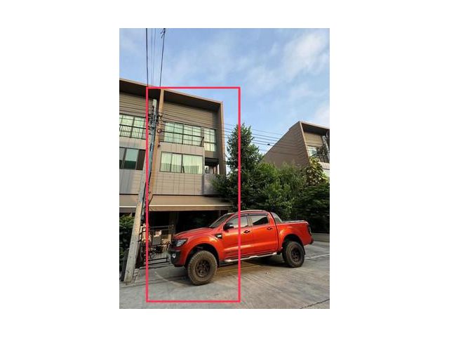 ให้เช่าทาวน์โฮม บ้านกลางเมือง วัชรพล ถนนสุขาภิบาล5  25.7 ตร.ว