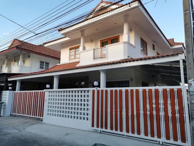 BH3681ให้เช่าบ้านเดี่ยว 2ชั้น หมู่บ้านบางปูวิลล่า 2รีโนเวทใหม่ทั้