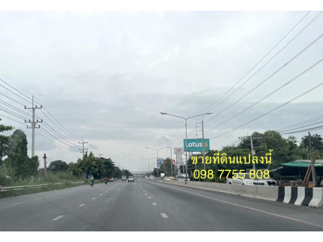 ขายที่ดิน 50 ไร่ ติดถนนรังสิต นครนายก  098 7755 808