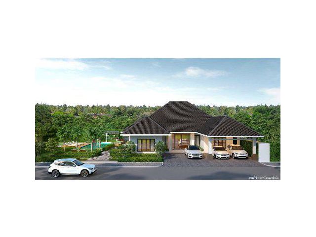 ขายบ้านเดี่ยว ชั้นเดียว โครงการ European Thai House พัทยา จ. ชลบุรี