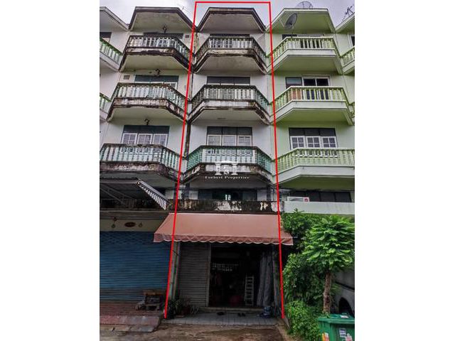 ขาย อาคารพาณิชย์ 4.5 ชั้น 1 คูหา ถนนนประดิษฐ์มนูธรรม เนื้อที่ 19.