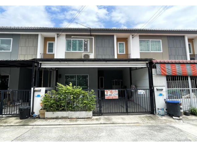 ขายทาวน์เฮ้าส์ หมู่บ้านพฤกษา 117 เพชรเกษม 91-พุทธสาคร เนื้อที่ 17.8 ตร.ว. 2 ชั้น 3 นอน 2 น้ำ