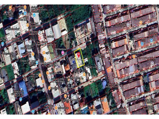 ขายที่ดิน ซอยลาดพร้าว 107 ถนนลาดพร้าว เนื้อที่ 121 ตร.ว. พร้อมสิ่งปลูกสร้าง