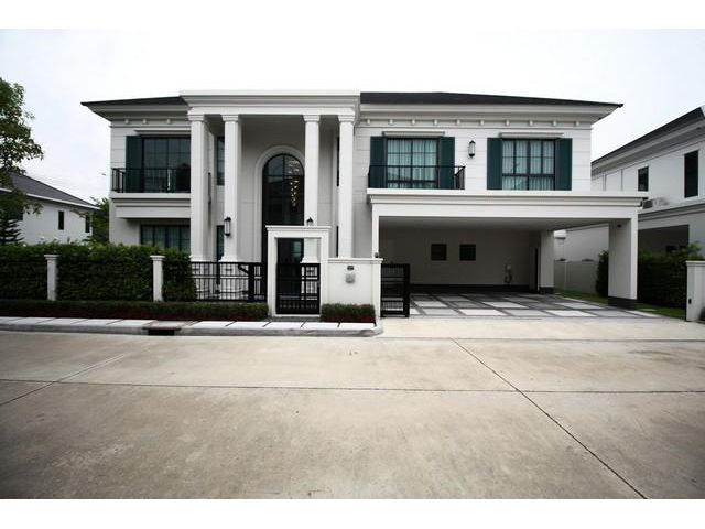 บ้านเดี่ยวหลังมุมให้เช่า ในโครงการเศรษฐสิริ บางนา กม.10